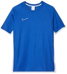 Nike B NK Dry ACDMY Top SS T-Shirt Garçon, Game Royal/White/(White), FR : XS (Taille Fabricant : XS)