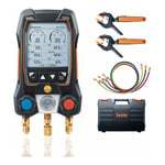 Testo Smart Set 550s avec tuyaux de remplissage Aide au montage intelligente et numérique