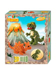 Hama Ironing Beads Set - 3D Dino 2500pcs.