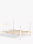 Wrought Iron And Brass Bed Co. Lily Iron Non Sprung Slatted Platform Top Bed Frame, Super King Size