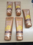 Rimmel London Instant Tan Sun Shimmer FAKE TAN Dark Shimmer 125ml X5 JUST £27.49