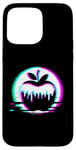 Coque pour iPhone 15 Pro Max Apple Glitch - Amateur de fruits de pomme vintage