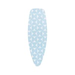 Brabantia - Housse de Table à Repasser D - 135 x 45 cm - pour Fers à Repasser Ordinaires et à Vapeur - Couche Supérieure - Couche de Mousse Durable de 2 mm - 100% Coton - Lavable - Fresh Breeze