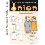 ONION SnittmÃ¸nster Kids 10015 Kjole, Leggings & Dress Str. 68-86/6-18