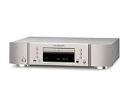 Marantz CD6007 CD Player, Fine Tuned CD Player with USB Port, High Resolution D/A Conversion, Headphone Amplifier, Digital Filters, Silver/Gold, Up to 192 kHz/24 Bits