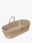 The Little Green Sheep Qulited Signature Moses Basket