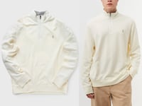 Polo Ralph Lauren 1/4 Zip Club Sweater Sweatshirt Jumper Pullover Pony S