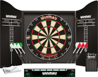 Winmau professionelt dartsæt incl. MDF-skab