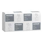 Handduksark Katrin Plus Non-Stop Z-Fold 2-Lagers L25,5Xw20,3Xd8,5Cm Nyfiber Vit,21 Pk X 135 St/Krt