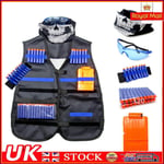 Children Tactical Vest Kit for Nerf Guns N-Strike Elite Series Outdoor Game Toys