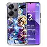 Cokitec Coque Renforcée pour Xiaomi Redmi Note 13 Pro Plus 5G Manga Dragon Ball Sangohan Duo