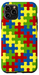 Coque pour iPhone 11 Pro Autism Awareness Puzzle Pieces Case 2
