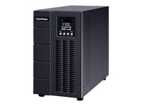 Cyberpower Online S Series Ols3000ea - Ups - Ac 230 V - 2700 Watt - 3000 Va - 9 Ah - Rs-232, Usb - Utgångskontakter: 8 - Aktive Pfc - Svart