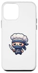 Coque pour iPhone 12 mini Cuisine Ninja Chef Cuisinier Ninja