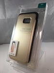 Genuine Original Mercury Sky Slide Bumper Case For Samsung Galaxy S7 Edge Gold