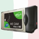 Wecam Smarcam De Digiquest Ci + pour Tivusat, Wifi Wps , TV Italia Dans HD/4K