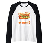 I Think We Grilled Too Much Food What a Pickle Raglan Baseball Tee