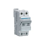 Hager - Disjoncteur 2 Pôles 10kA courbe c 10A 2 modules NFN210