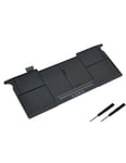 Blueparts Batteri för MacBook Air 11" 2011-2012 A1406 inkl verktyg