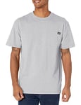 Dickies Men's Heavyweight Crew Neck Short Sleeve Tee T-Shirt, Heather Gray, S