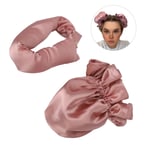 Women Heatless Hair Curler Headband Portable Satin Sleep In Hair Curls Headb LSO