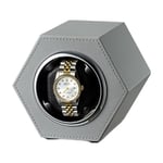 Ny Diamond Mechanical Watch Winder Ljusgrå