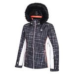 Dare 2b COPIOUS Veste de Ski Femme Black Energy FR : XL (Taille Fabricant : 16)