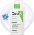 Hydrating Cleanser 236ml for Normal/Dry Skin, Hyaluronic Acid & Ceramides