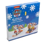 Paw Patrol 25 Days Of Fizz Advent Calendar | Kids Bath Bomb Advent Calendar