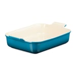 Le Creuset Heritage -uunivuoka 32 cm Deep teal