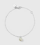 Syster P Treasure Single Pearl Armband Silver