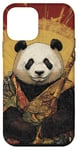 Coque pour iPhone 12 mini Panda Tarot Carte de guerrier Force Samouraï