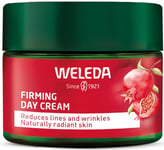 WELEDA Organic Firming Day Cream - Natural Cosmetics Natural Anti Ageing Face Cream with Pomegranate Seed Oil & Maca Peptides Moisturising Cream Reduces Wrinkles & Increases Elasticity/Elasticity (1