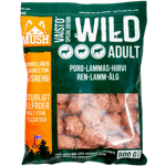 Mush Vaisto Wild Ren-Lamm-Älg Grön 800 g - Köttbullar