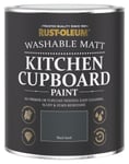 Rust-Oleum Kitchen Cupboard Matt Paint 750ml - Black Sand