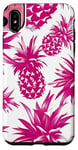 Coque pour iPhone XS Max Festive Tropical Ananas Coque de téléphone Motif Noël