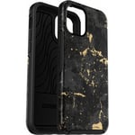 Otterbox Symmetry beskyttelsesetui, iPhone 12 / 12 Pro, sort / guld