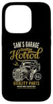 Coque pour iPhone 14 Pro Sam's Hotrod Garage Voiture Classique Sam