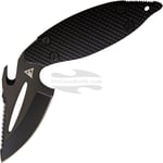 Puukko ASD Centurion Black with cutout 01B 10.7cm