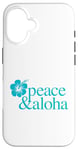 Coque pour iPhone 16 Plage de surf pour les vacances de Peace and Aloha à Hawaï