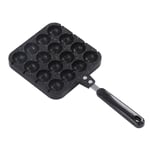 16 Holes Oct Meatballs Pan Aluminum Alloy Takoyaki Baking T For Home Kitchen 16