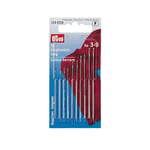 Prym Darning Long Assorted Needles, Silver with Gold Eye