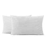 OHS Pillows 2 Pack, Memory Foam Pillows Pack of 2 Pillows Support Firm Pillows for Neck and Shoulder Pain, Pillows Hotel Quality Cold Pillows for Sleeping Memory Foam Inner Pillows