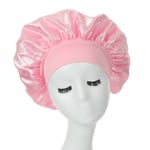 Sovmössa - Satin Bonnet - Sleep Cap Rosa One Size rosa