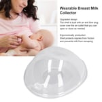 2PCS Wearable Breast Milk Collector Reusable Leak Proof Silicone Nipple Brea TOU