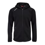 CCM Hoodie Locker Full Zip JR Black