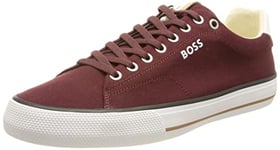 BOSS Homme Aiden_Tenn_CV Basket, Dark Red604, 39 EU