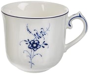 Villeroy & Boch Vieux Luxembourg Tasse à moka/expresso, 100 ml, Hauteur : 5,8 cm, Porcelaine Premium, Blanc/Bleu