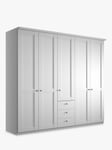 John Lewis Marlow 250cm Hinged Door Wardrobe with 3 Drawers