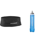 Salomon Pulse Unisex Belt, Trail Running, Hiking, Cycling, Snug Fit, Functionality, and Versatility & Soft Flask 500ml/17oz 42 Unisex Hydration, Easy to Use, Comfort, and High-Flow Valve, Blue